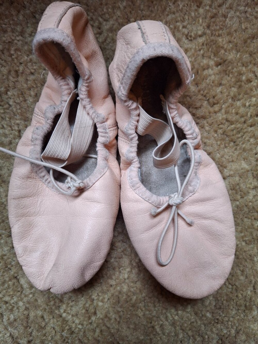 Bloch ballet slippers